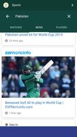 1 Schermata Cricket World Cup 2019 | Live Cricket Score
