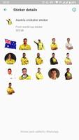 cricket world cup 2019 sticker - wastickerapps 截图 2