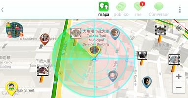 MapChat imagem de tela 1