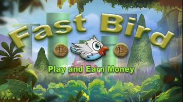 Fast Bird. Earn money. پوسٹر