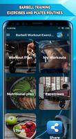 Barbell Workout - Routines PRO Affiche