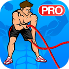Battle ropes workout PRO icône