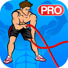 Battle ropes workout PRO ícone