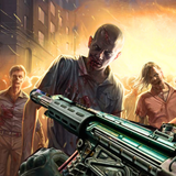 Ville apocalypse zombie 3D icône