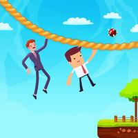 Super 3D Rope Zipline Rescue Puzzle Plakat