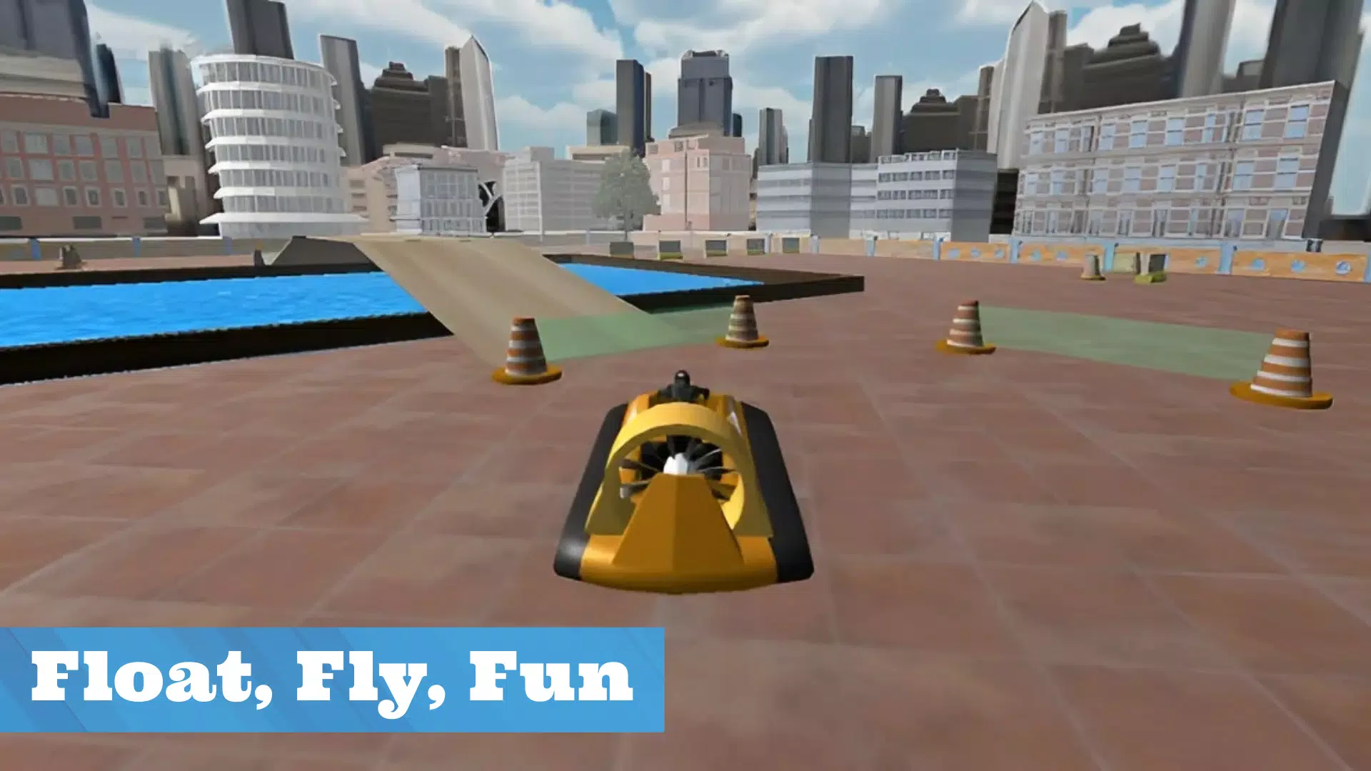 气垫船模拟器游戏 3D