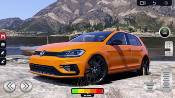 Golf GTI: Speed Simulator VW Affiche