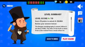 USA Presidents Quiz Game - US  screenshot 2