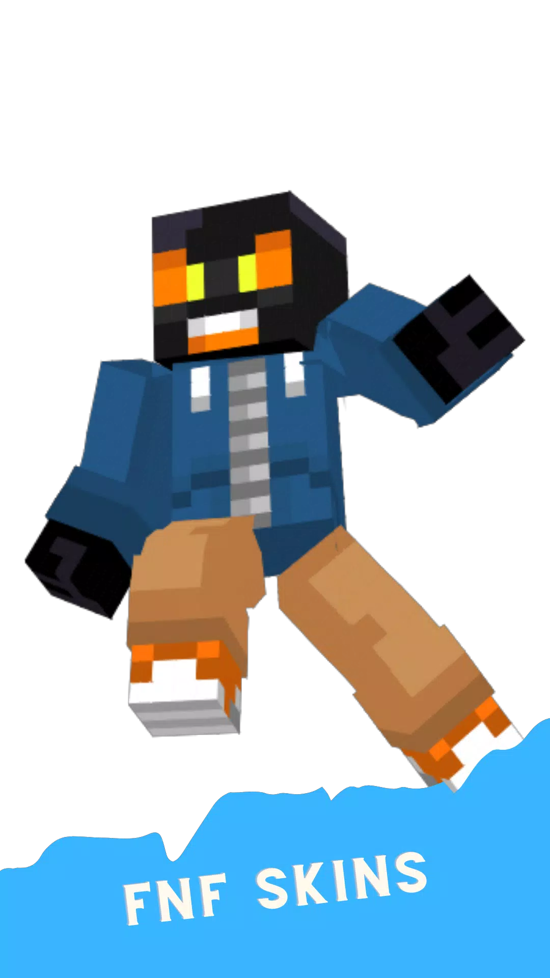 Fnf Mod Skin For Minecraft For Android Apk Download