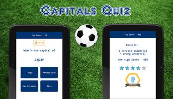 Hauptstädten und Flaggen Quiz Screenshot 1