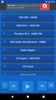 Stations de radio de Montréal capture d'écran 2
