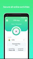 Free VPN - Unlimited Location Proxy Server screenshot 1