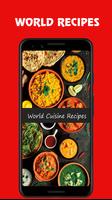 World Cuisine Recipes Affiche