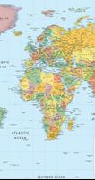 World Map ポスター