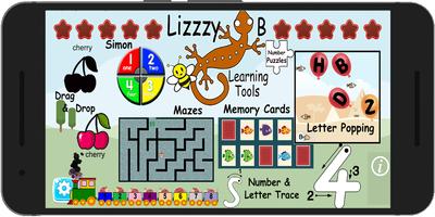 LizzyB Autism Learning Tools Affiche