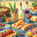 French Food Cards Game APK