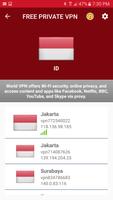 Indonesia Free VPN Affiche