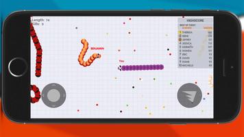Snake Slither Games: Worm Zone captura de pantalla 2