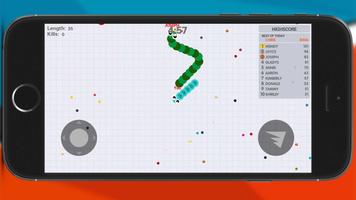 Snake Slither Games: Worm Zone capture d'écran 3