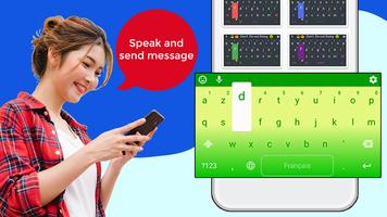 French Voice Typing Keyboard - French Keyboard capture d'écran 2