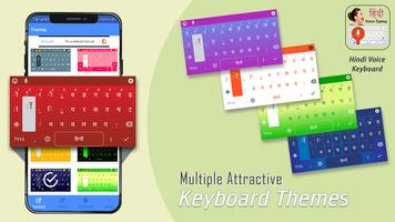 Hindi Voice Typing Keyboard - Easy Speech to Text captura de pantalla 1