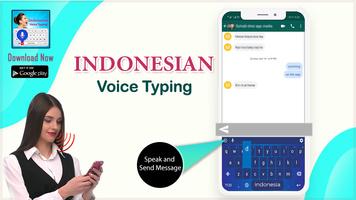 Indonesian Voice Typing Keyboard capture d'écran 2