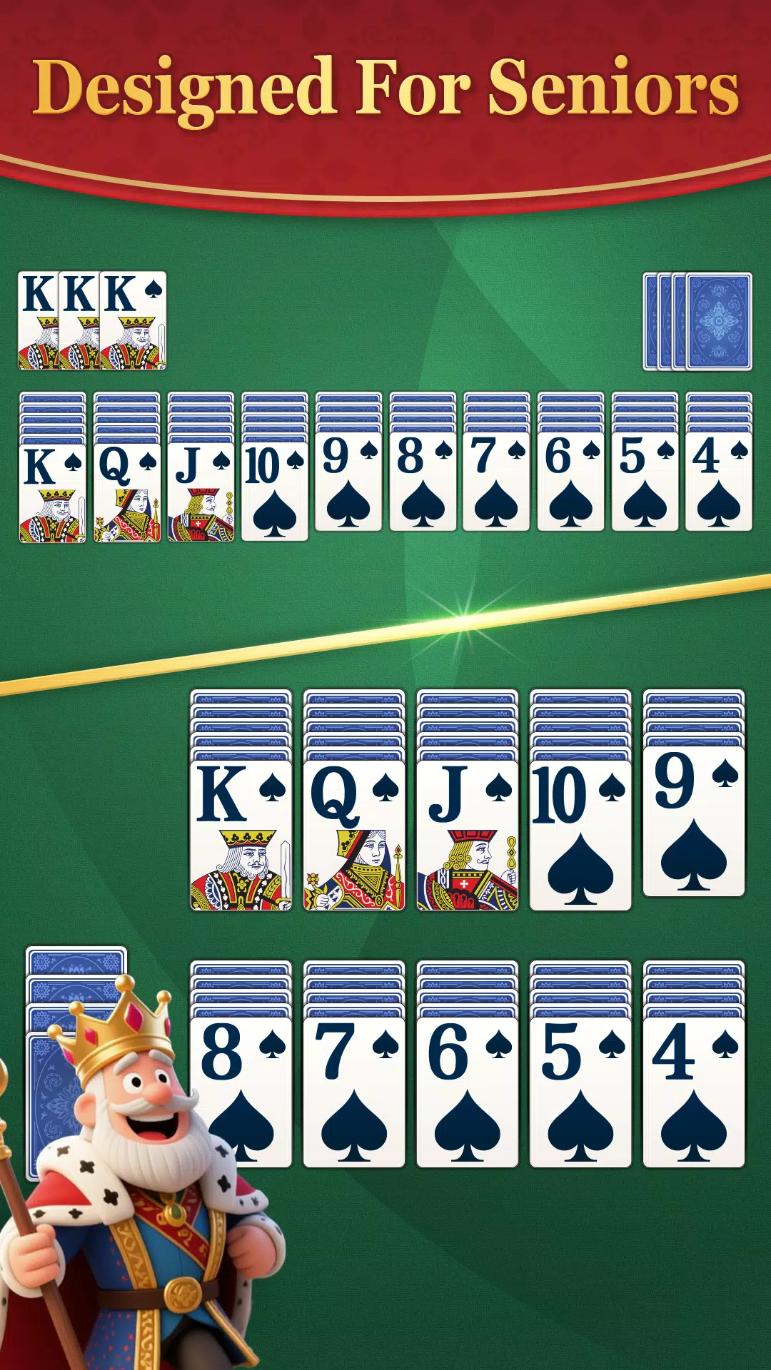 Spider Solitaire – Retro Card