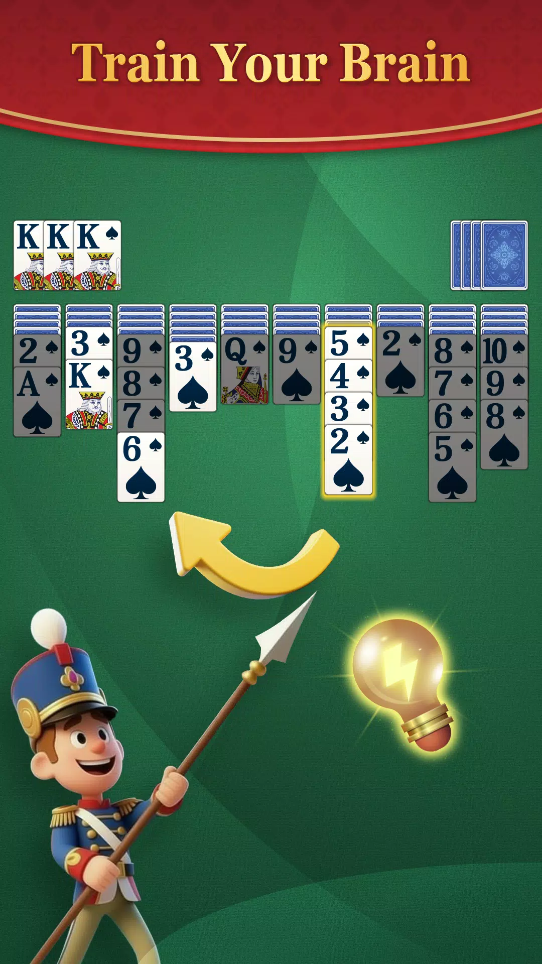 Spider Solitaire – Retro Card