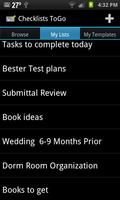 Checklists ToGo ภาพหน้าจอ 1