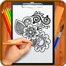 Learn How to Draw Henna Tattoo Designs APK