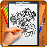 Learn How to Draw Henna Tattoo Designs icône