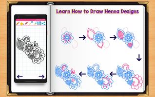 Learn How to Draw Henna Tattoo Designs capture d'écran 3