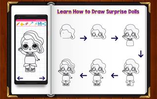 Learn How to Draw Cute Surprise Dolls Affiche