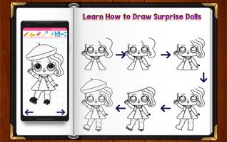 Learn How to Draw Cute Surprise Dolls capture d'écran 2