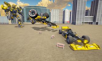 Formula Car Robot Transforming Games: Robot Car screenshot 2