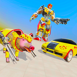 Pig Robot Car Transform - Robot Transforming Games icône