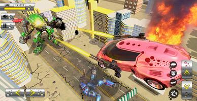 Pig Robot Car Transform - Robot Transforming Games capture d'écran 2