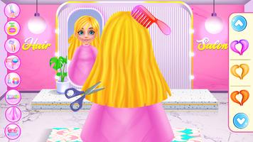 Girl Hair Salon and Beauty الملصق