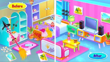 Princess Doll House Cleaning screenshot 3