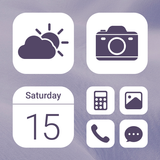 Wow Violet Theme - Icon Pack 图标