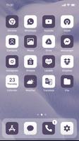Wow Violet Theme - Icon Pack تصوير الشاشة 1