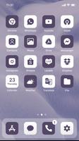 Wow Violet Theme - Icon Pack 스크린샷 1