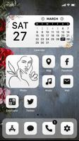 Wow White Theme - Icon Pack 海报