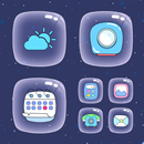 Wow Bear White Cute Icon Pack APK