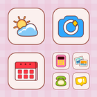 Wow Gato Tema - Icon Pack icono