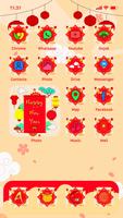 Wow Cute Cat Year Icon Pack โปสเตอร์