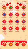 Wow Cute Cat Year Icon Pack ảnh chụp màn hình 1