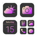 Wow Moonlight Stars, Icon Pack APK