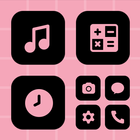 Wow Born Pink Theme, Icon Pack ไอคอน