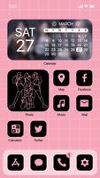 Wow Born Pink Theme, Icon Pack الملصق